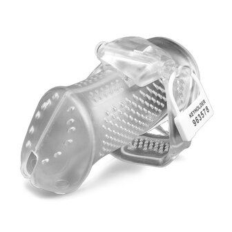 Brutus -  Kuisheidskooi - Airmesh - Chastity Cage - Clear