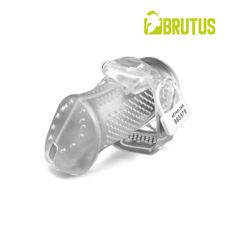 Brutus -  Kuisheidskooi - Airmesh - Chastity Cage - Clear