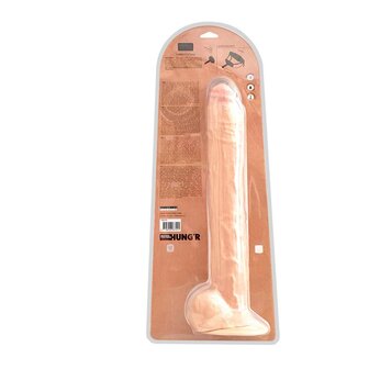 HUNG&#039;R - Brutus - Dildo - Lichte huidskleur - 44.5 cm - &Oslash; 7.3 cm