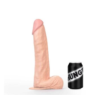 HUNG&#039;R - Goliath - Dildo - Lichte huidskleur - 36 cm - &Oslash; 7.6 cm