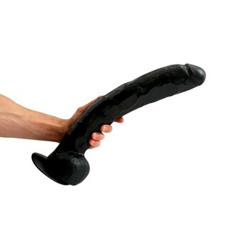 HUNG&#039;R - Brutus - Dildo - Zwart - 44.5 cm - &Oslash; 7.3 cm