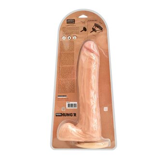 HUNG&#039;R - Maxim - Dildo Lichte huidskleur - 33.5 cm - &Oslash; 6.6 cm