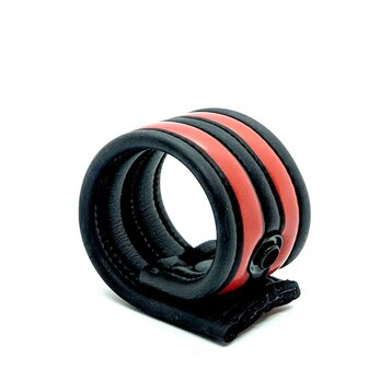 665 - Ballstretcher - Neoprene Ball Strap - Rood - Neoprene Racer Ball Strap - Red