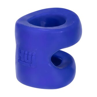 H&uuml;nkyjunk - Connect - Penis &amp; Balzak Tugger Ring - Blauw