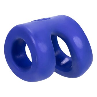 H&uuml;nkyjunk - Connect - Penis &amp; Balzak Tugger Ring - Blauw