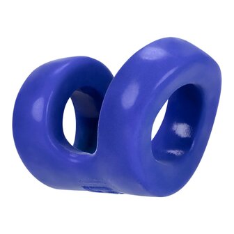 H&uuml;nkyjunk - Connect - Penis &amp; Balzak Tugger Ring - Blauw