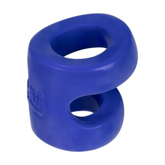 H&uuml;nkyjunk - Connect - Penis &amp; Balzak Tugger Ring - Blauw