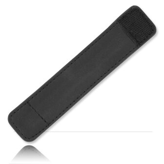 Black Label - Lederen Ballstretcher met Klittenband - 25 mm breed