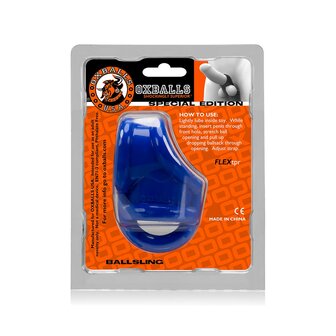 Oxballs - Ballsling Met Ballsplitter - Blauw