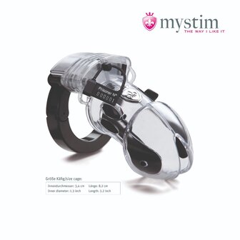 Mystim - Electrosex - Pubic Enemy No 1 Electro Cock Cage