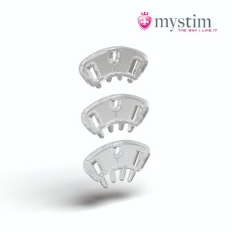 Mystim - Electrosex - Pubic Enemy No 3 Electro Cock Cage met Ball Squeezer