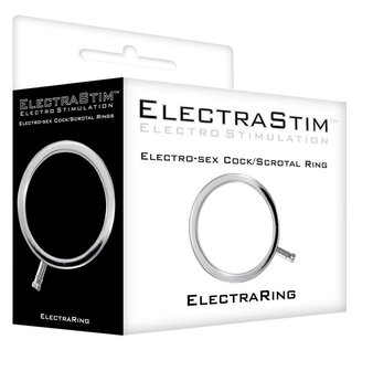 ElectraStim - Electrosex - Massief Metalen E-stim Cockring - Diameter 56 mm