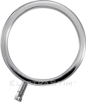 ElectraStim - Electrosex - Massief Metalen E-stim Cockring - Diameter 56 mm