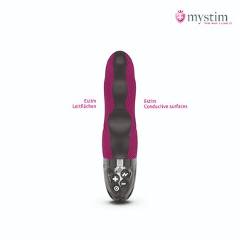 Mystim - Electrosex - Hop Hop Bob - E-stim Vibrator - Black