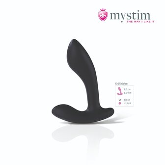 Mystim - Electrosex - Flexing Flavio - E-stim Prostate Stimulator - Black