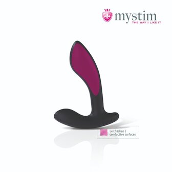 Mystim - Electrosex - Flexing Flavio - E-stim Prostate Stimulator - Black