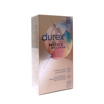 Durex - Condooms Nude No Latex - 10 stuks