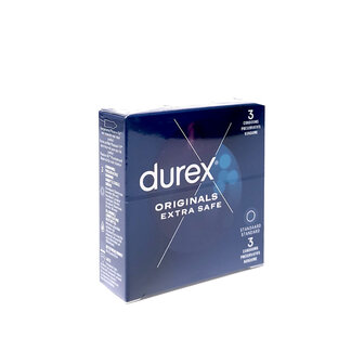 Durex - Originals Extra Safe Condooms - 3 stuks