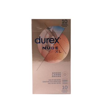 Durex - Condooms Nude XL - 10 stuks