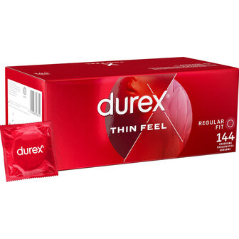 Durex - Condooms Thin Feel - 144 stuks