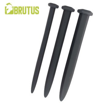 Brutus - Dilator - Siliconen Dilator Set - Sounds - Nailed It! - Silicone Sound Set 3 Pcs.