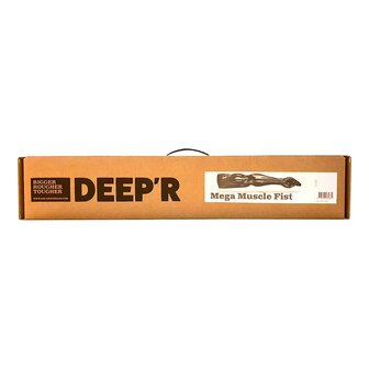 DEEP&#039;R - Mega Muscle Fist - Zwart - 69.00 cm x &Oslash; 6.50 cm