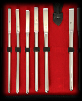 Black Line - Dilator set - 6 stuks - Diameters 6-11 mm