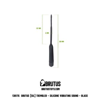 Brutus - Trembler - Dilator - Siliconen Vibrating Sound