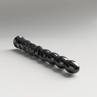 All Black Stero&iuml;d - En-Garde - Dildo - 50.5 x 4.8 cm - Zwart