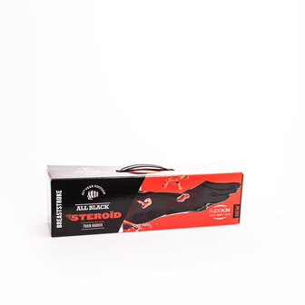 All Black Stero&iuml;d - Breaststroke - Dildo - 40 x 7.6 cm - Zwart