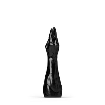 All Black Stero&iuml;d - Breaststroke - Dildo - 40 x 7.6 cm - Zwart