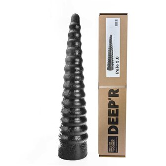 DEEP&#039;R - Pole 2.0 - Zwart - 61 cm - &Oslash; 4.00 - 13.00 cm