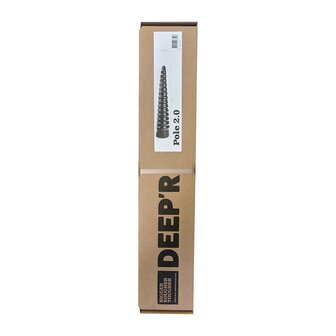 DEEP&#039;R - Pole 2.0 - Zwart - 61 cm - &Oslash; 4.00 - 13.00 cm