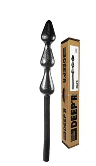 DEEP&#039;R - Barb - Dildo - Zwart - 70 cm - &Oslash; 8.80 cm