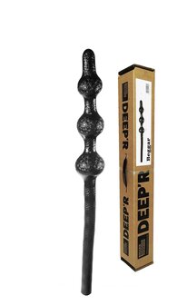 DEEP&#039;R - Beggar  - Dildo - Zwart - 70 cm - &Oslash; 8.00 cm