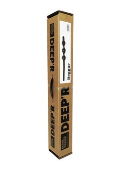 DEEP&#039;R - Beggar  - Dildo - Zwart - 70 cm - &Oslash; 8.00 cm