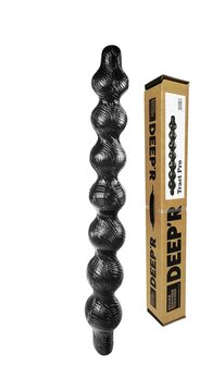 DEEP&#039;R - Tract Pro - Anaal Dildo - Zwart - 70 cm - &radic;&ograve; 8.20 cm