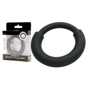 Sport Fucker - Fusion Ring - Siliconen Cockring met RVS binnenring - X-Large