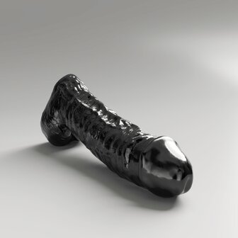 All Black Stero&iuml;d - The Gym Buddy - Dildo - 35x 8,7 cm - Zwart