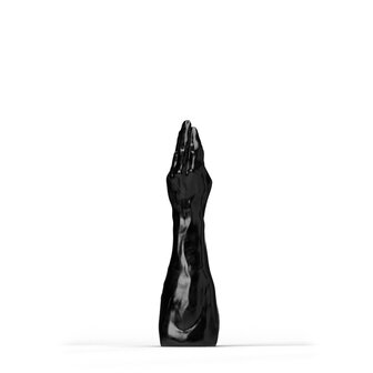 All Black Stero&iuml;d - The Diver - Dildo - 34,5 x 11,5 cm - Zwart