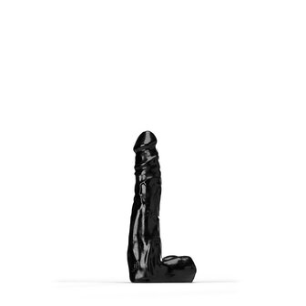 All Black Stero&iuml;d - The Coach - Dildo - 30x 6,9 cm - Zwart