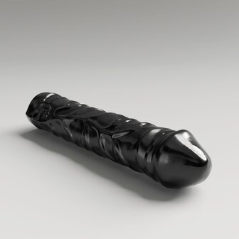 All Black Stero&iuml;d - The Home Stretch - Dildo - 50 x 11,5 cm - Zwart