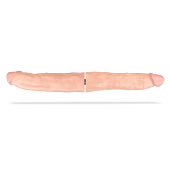 DEEP&#039;R - Doubles - Muscle - Dubbele Dildo - Lichte Huidskleur - 31.00 cm x &Oslash; 6.50 cm