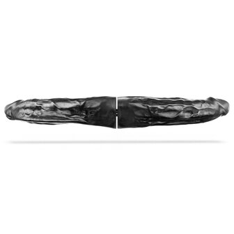 DEEP&#039;R - Doubles - Muscle - Dubbele Dildo - Zwart - 31.00 cm x &Oslash; 6.50 cm