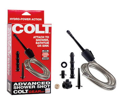 Colt - Advanced Shower Shot - Anaal Douche met 3 Opzetstukken