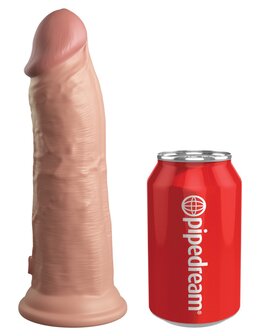 Pipedream - King Cock - Dual Density Dildo - 20,5 cm - Lichte Huidskleur