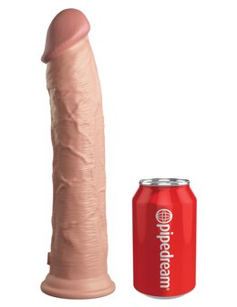 Pipedream - King Cock - Dual Density Dildo - 28 cm - Lichte Huidskleur