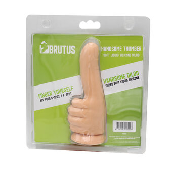 Brutus - Dildo - Siliconen Vuist Dildo - Lichte Huidskleur -  Handsome Thumber Dildo