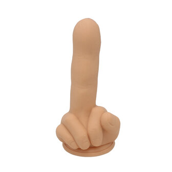 Brutus - Dildo - Handsome F*ck U Siliconen Dildo - Lichte Huidskleur - PVC