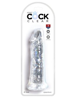 Pipedream - King Cock - Dildo - 20,5 cm - Transparant